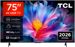 75 tommer tv TCL 75P6L 75 Inch QLED TV