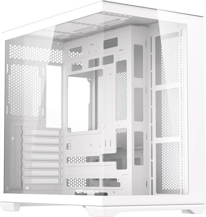 darkFlash C280 Computer Case - White