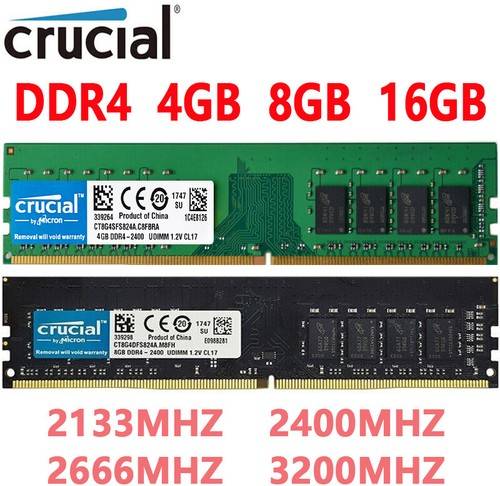 Crucial DDR4 Desktop Memory DIMM RAM