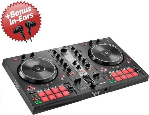 Dj kopfhörer Hercules DJ Control Inpulse 300 MK2 Bonus In-Ear Kopfhörer