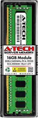 Atech 16GB 1RX4 PC4-2400T-R Memory RAM