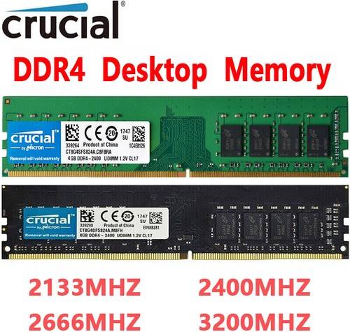 Crucial DDR4 Desktop Memory DIMM RAM