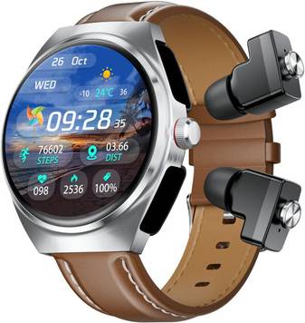 Mens smart watch Private Label Smart Watch 2-in-1 1.53 Inch Round Screen