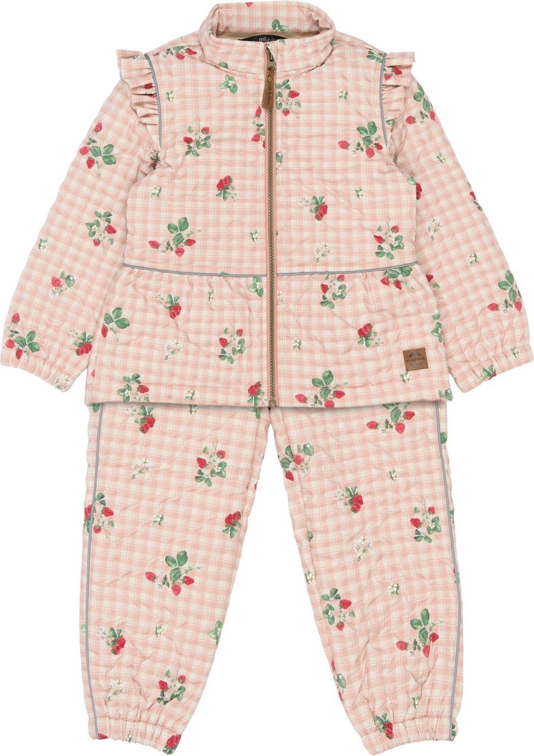 Mikk-Line Thermal+ Frill Set Aop - Multi/Patterned