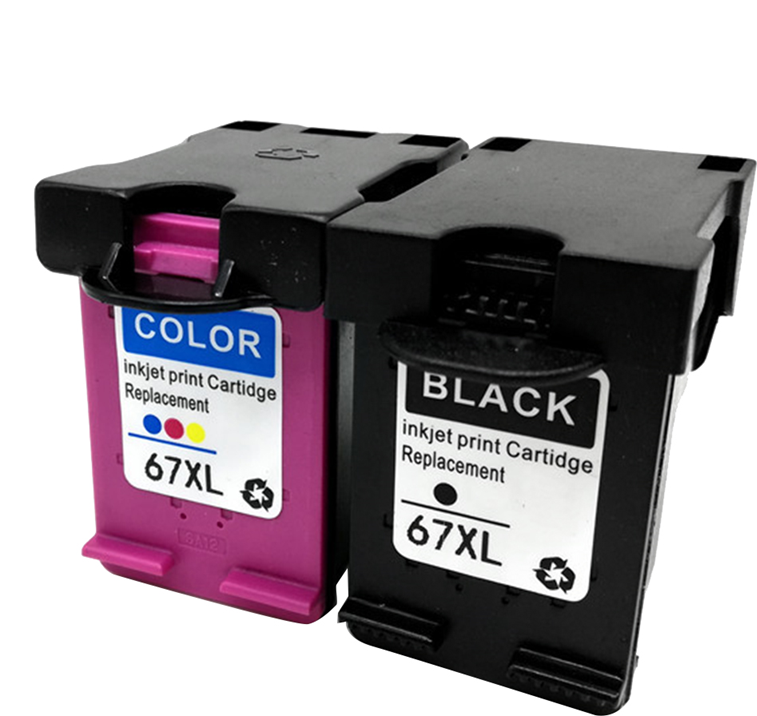 Typecat 67XL IInk Box Compatible for HP67 XL Ink Replacement DeskJet