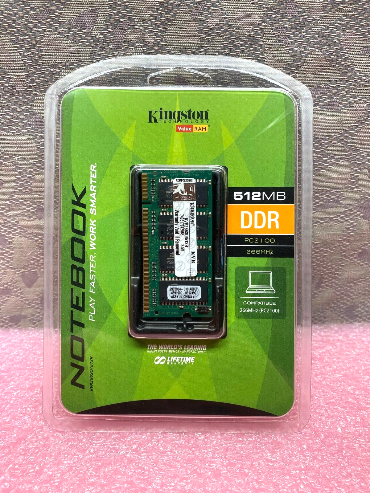 Kingston Kvr266so 512r Memory Module
