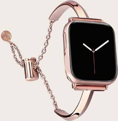 Shein Klockarmband Rostfritt Stål Rosa Guld