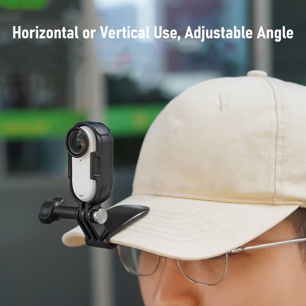Camera Hat Clip Mount - Rotating Design