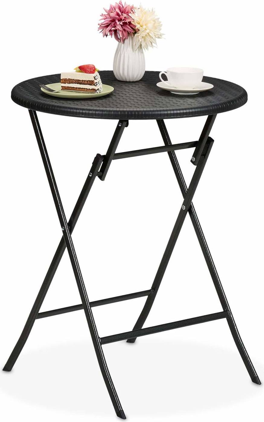 Havebord rundt Rundt Havebord Rattan Look