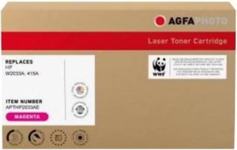 AgfaPhoto Toner Magenta RPL W2033A Color LaserJet Enterprise