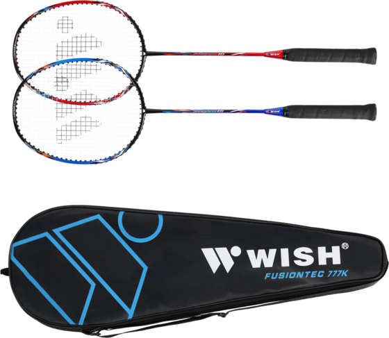 Badminton racket Northix Badminton Racket Set 2 Shuttlecocks