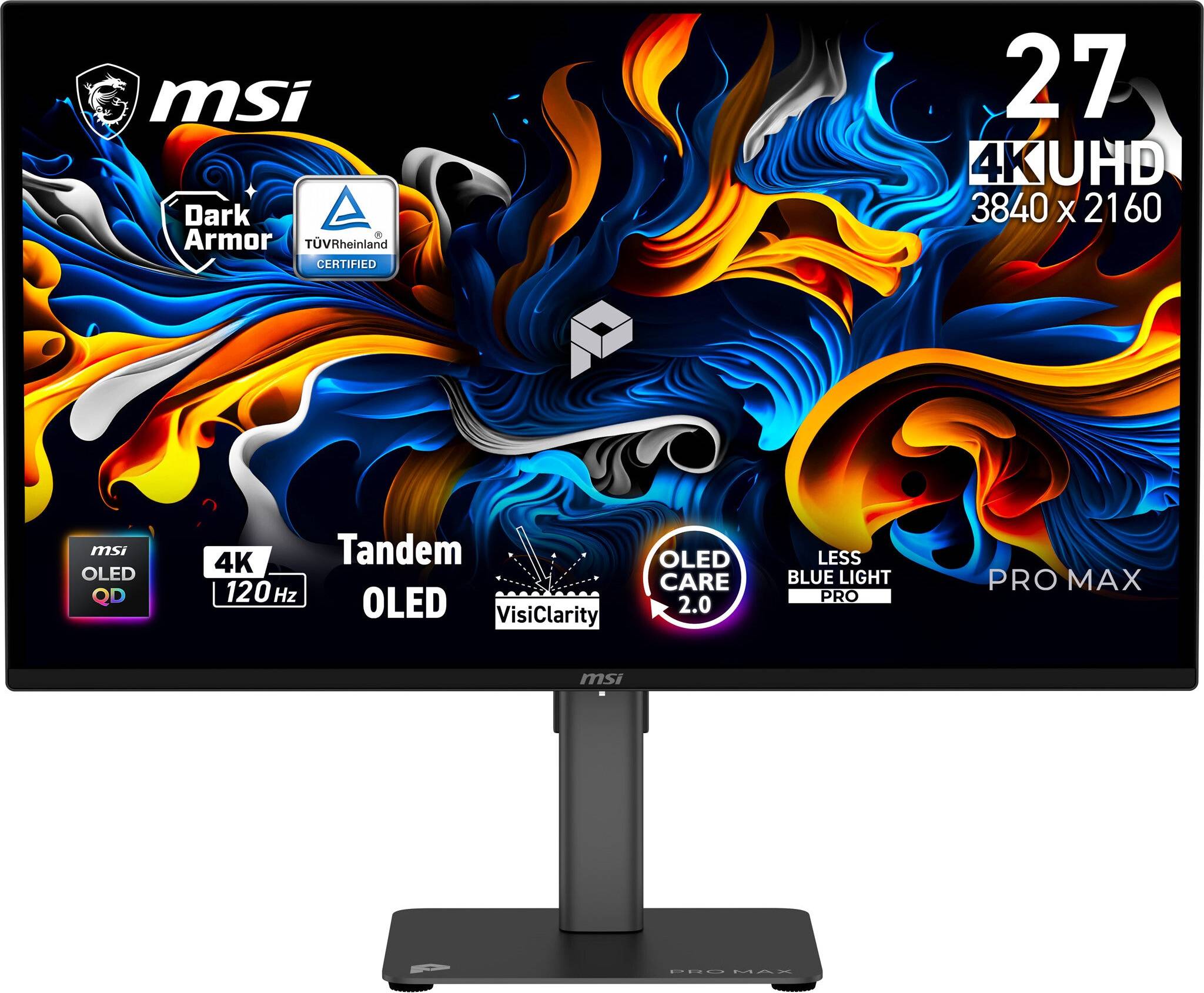 Msi max MSI Pro MAX 271UPX12G UltraWide Full HD Computer Monitor