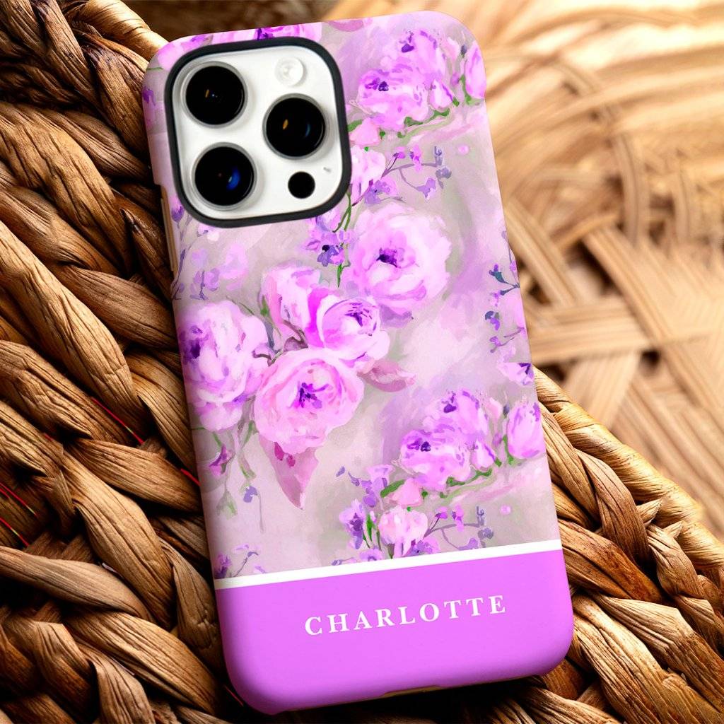 Pink roses Zazzle Pretty Pink Roses Floral Case