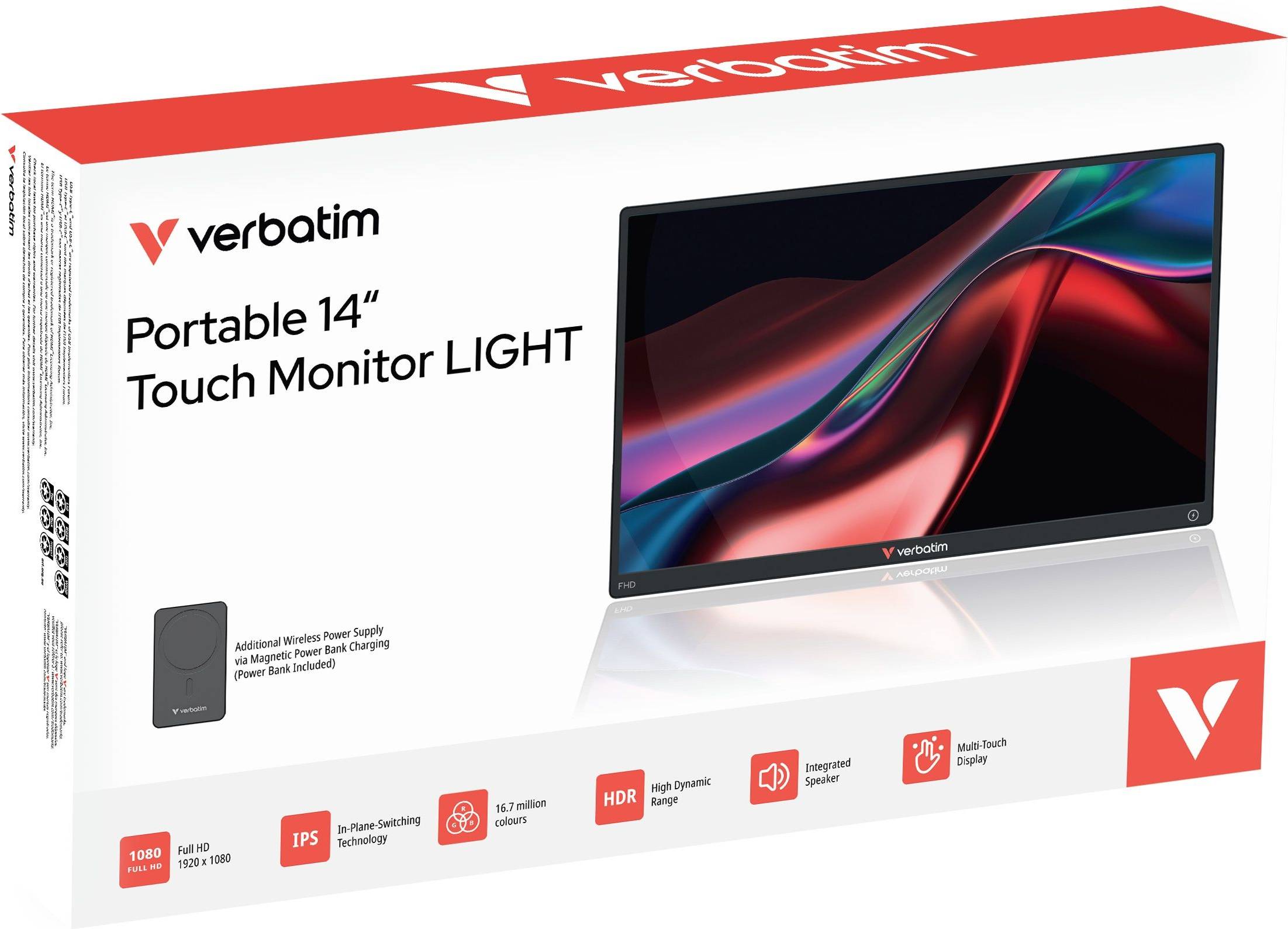 14 Inch Full HD Touchscreen Monitor