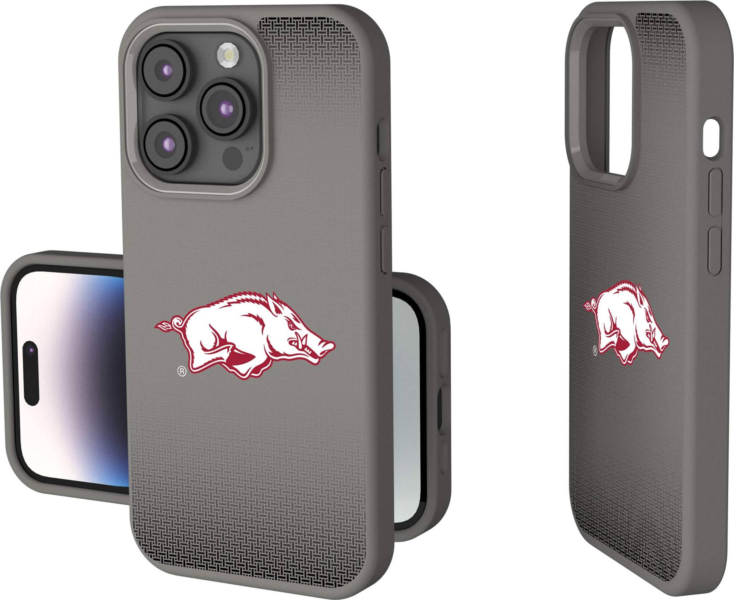 Keyscaper Arkansas Razorbacks Linen Logo iPhone Soft Touch Case