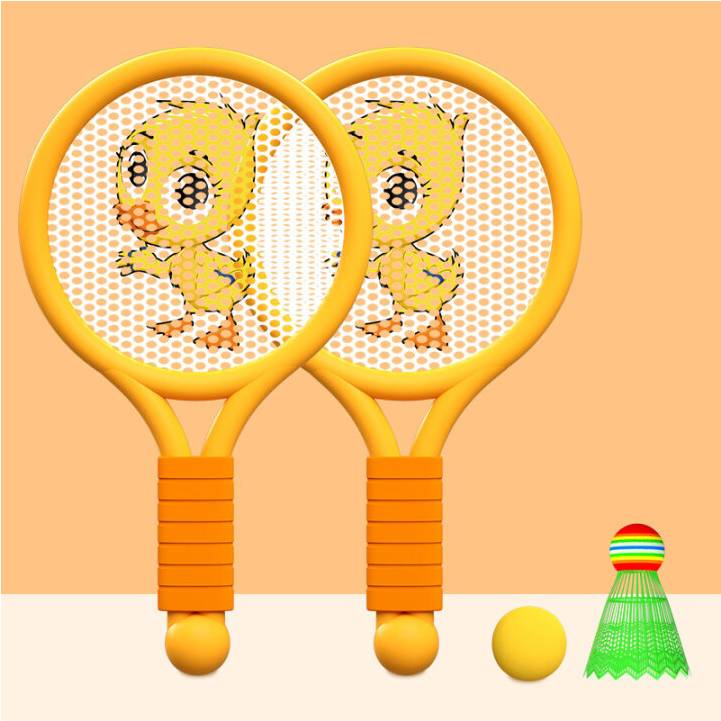 Kids Lightweight Badminton Racket Toy Set