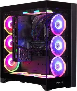 Rx 9070 xt Captiva Highend Gaming R99-736 Radeon RX 9070 XT PC