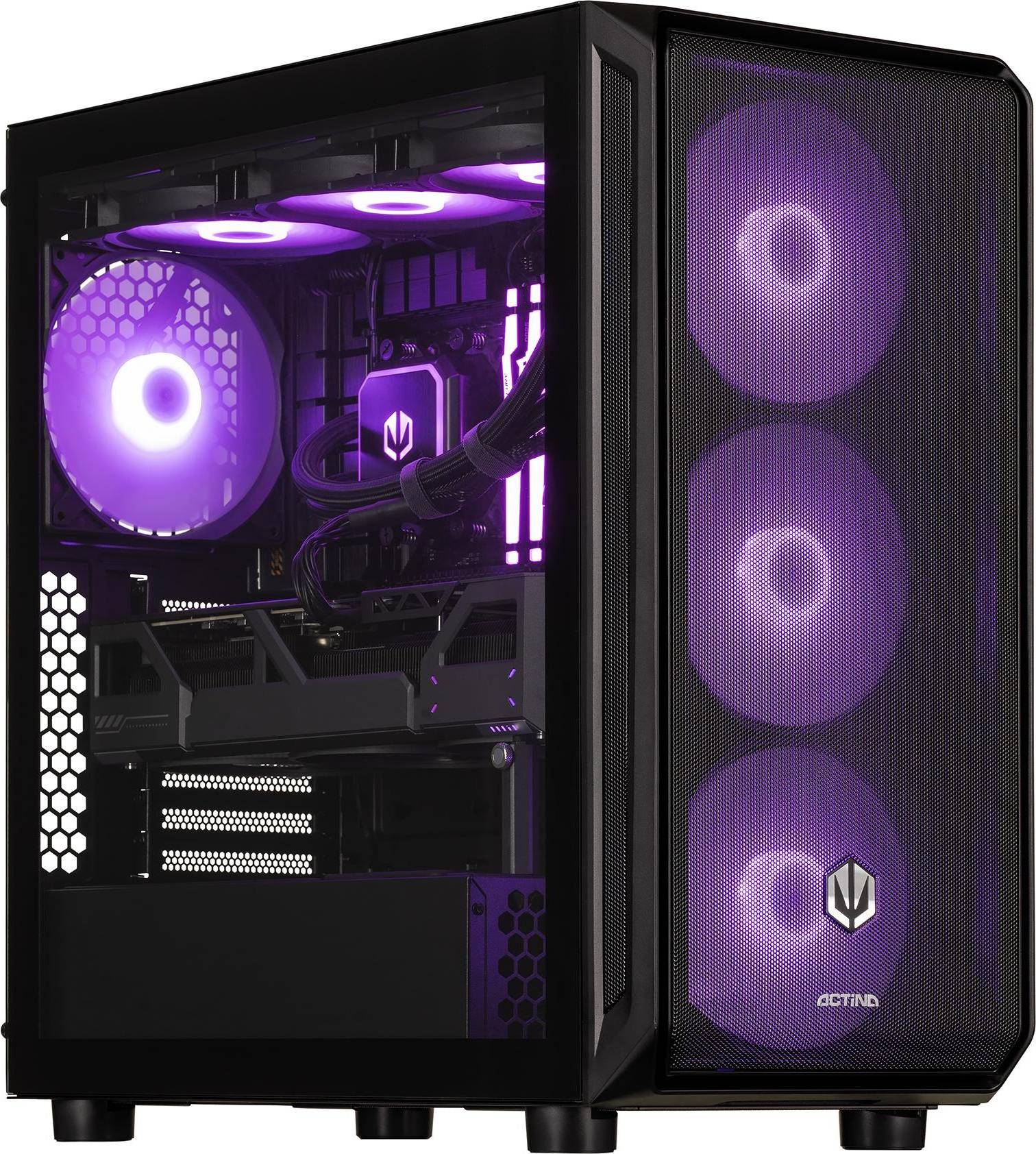 Actina Radeon RX 9070 XT PC Schwarz