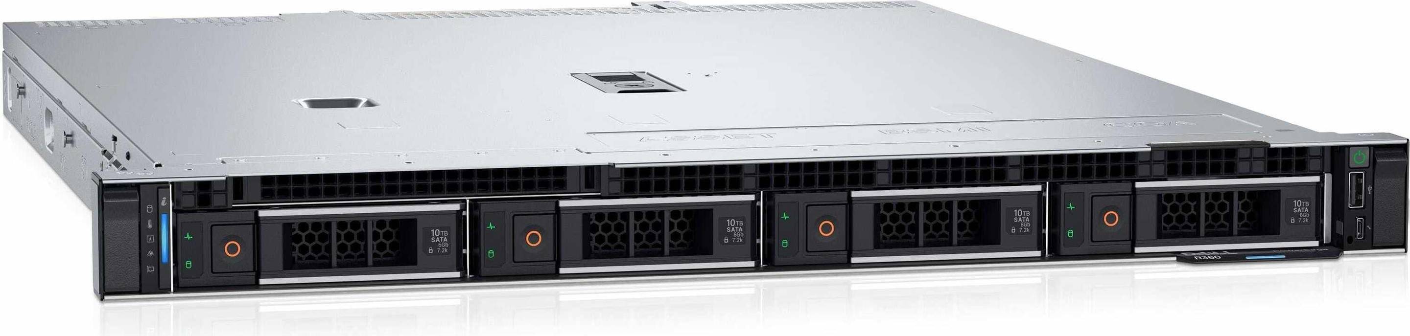 Dell server Dell PowerEdge R360 Server 480 GB Rack Intel Xeon 6 6315P