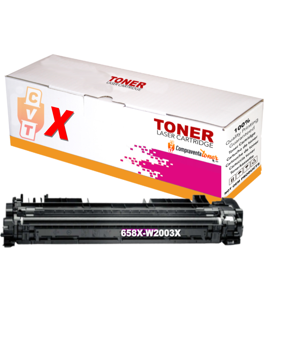 Generico Compatible Toner Pink
