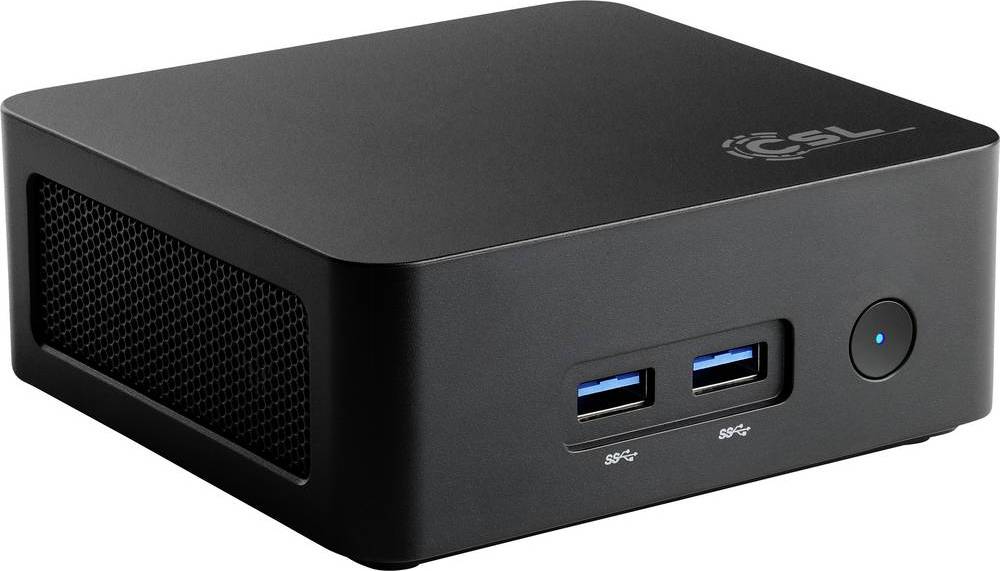 Mini computer CSL Intel N N100 Mini PC Narrow Box