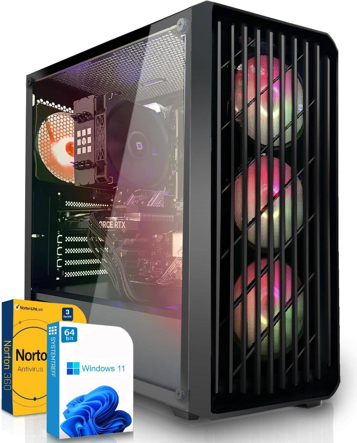Systemtreff Ryzen 7 PRO 5755G Radeon RX Vega 8 Desktop PC