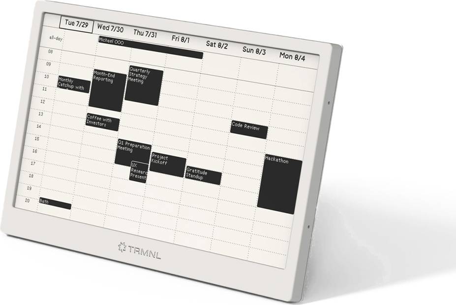 Eink Smartes E-Ink Display 7.5 Weiß