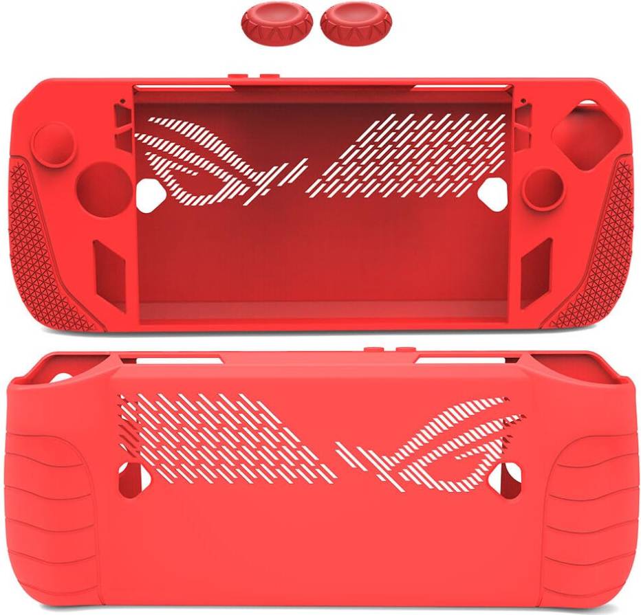 Rog ally x Shockproof Silicone Protective Case Red ROG Ally X
