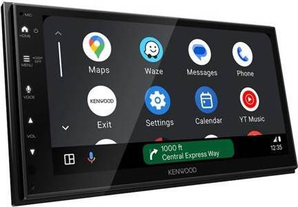 Car stereo with backup camera Kenwood DMX50S 6.8 Multimedia Receive CMOS-230LP Rear View Backup Camera