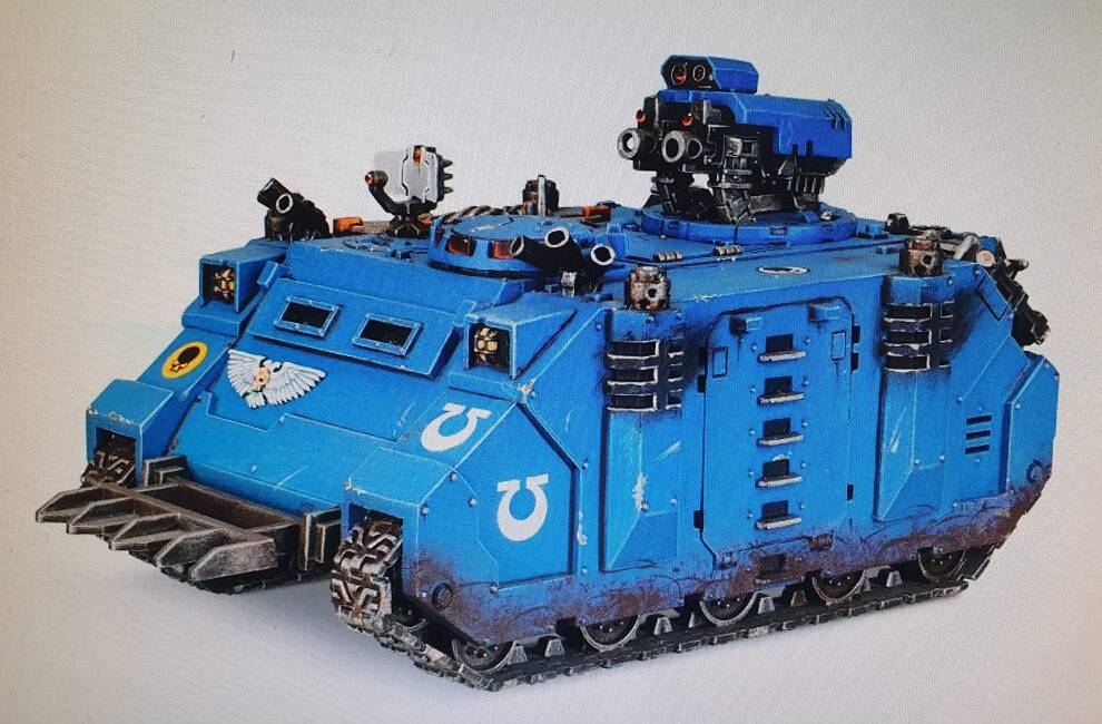 Warhammer 40k space marines Games Workshop Warhammer 40K Razorback