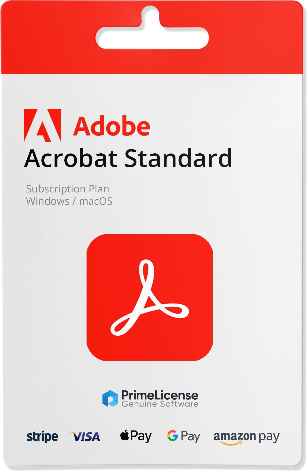 Adobe Acrobat Standard DC Subscription