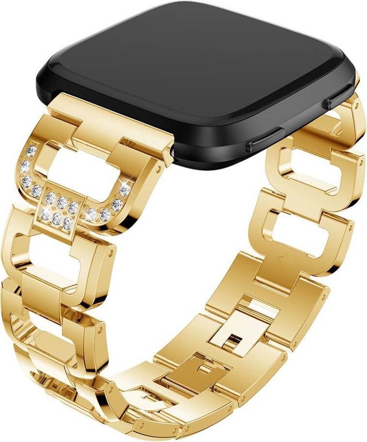 Fitbit Versa D-Shape Rhinestone Watch Strap