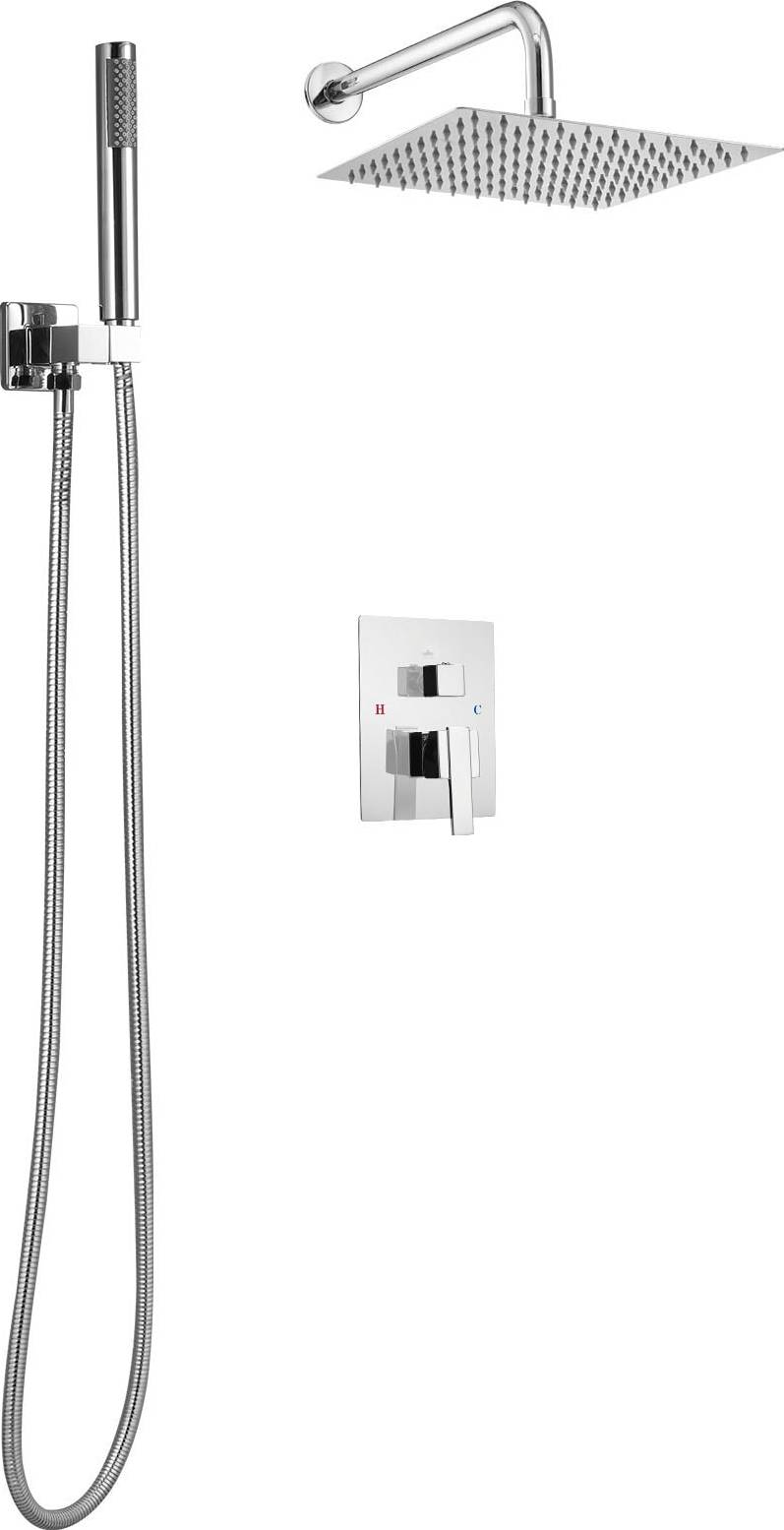 Shower faucet set VEVOR Shower Faucet Set Rainfall Bathroom System