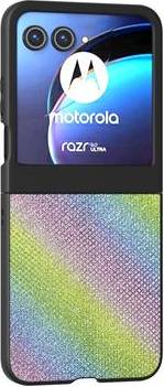 Motorola razr 50 Motorola Razr 50 Rhinestone Texture Hybrid Case