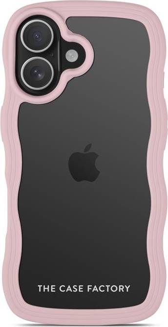 The Case Factory iPhone 17 Wave Rosa