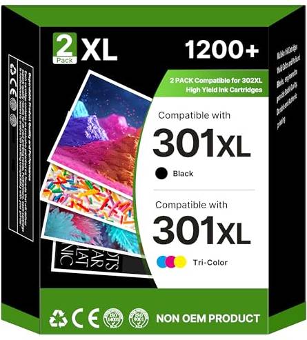 Hp deskjet 301 ink cartridges 301 XL Ink Multipack Compatible Printer Cartridges Black Color