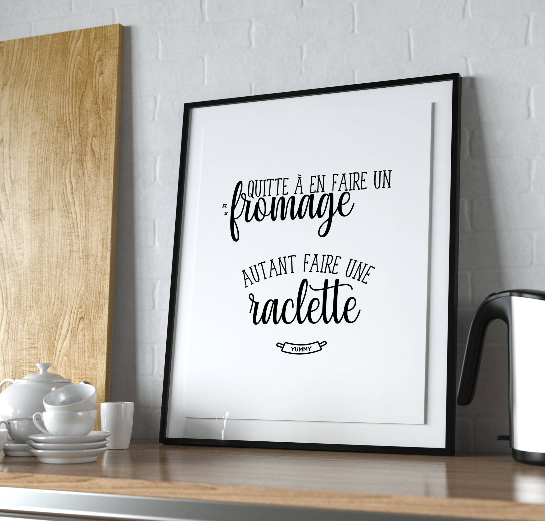 Raclette Etsy Raclette Cheese Fan Cheese Addict Poster