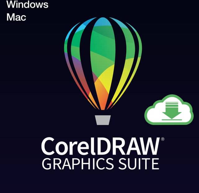 Corel DRAW Graphics Suite 2023 PC Windows Mac OSX iOS