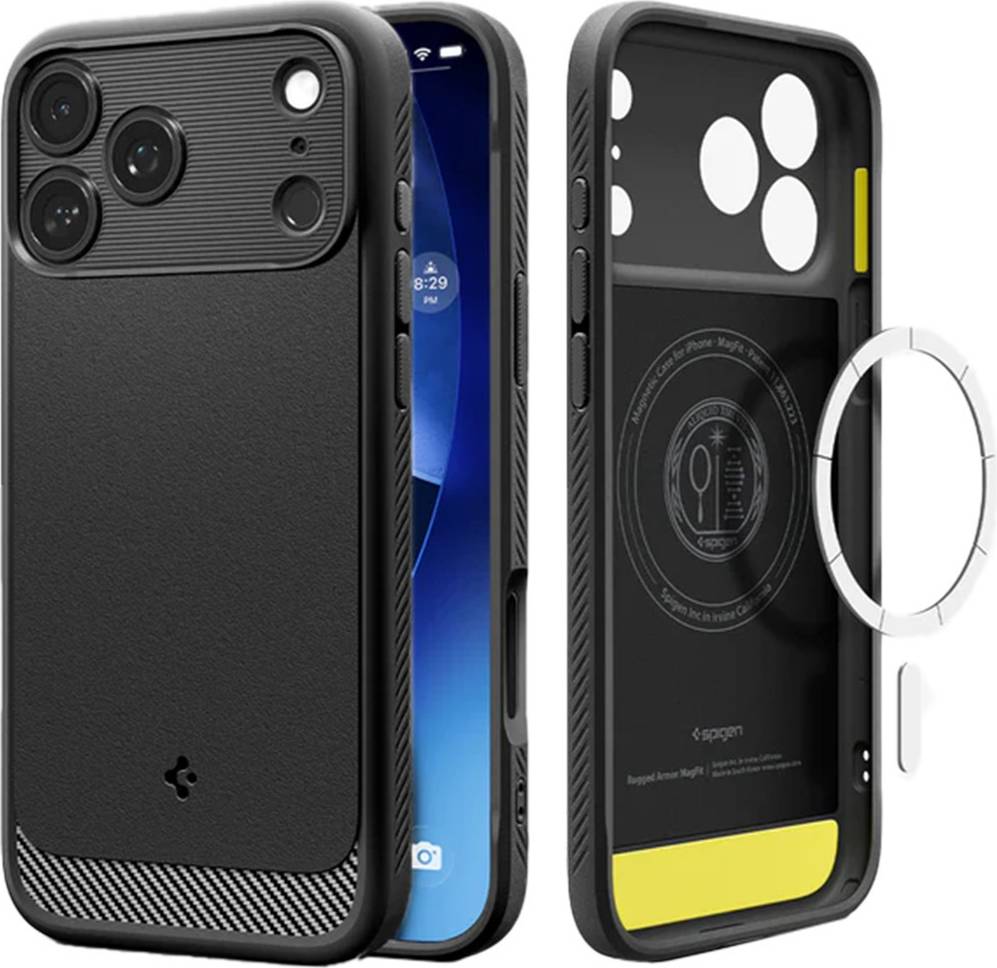 Iphone 17 cover spigen Spigen Rugged Armor MagSafe Etui iPhone 17 Pro Max