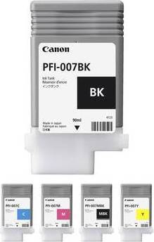 Large format printer Canon PFI-007 Ink Tank Bundle Large-Format