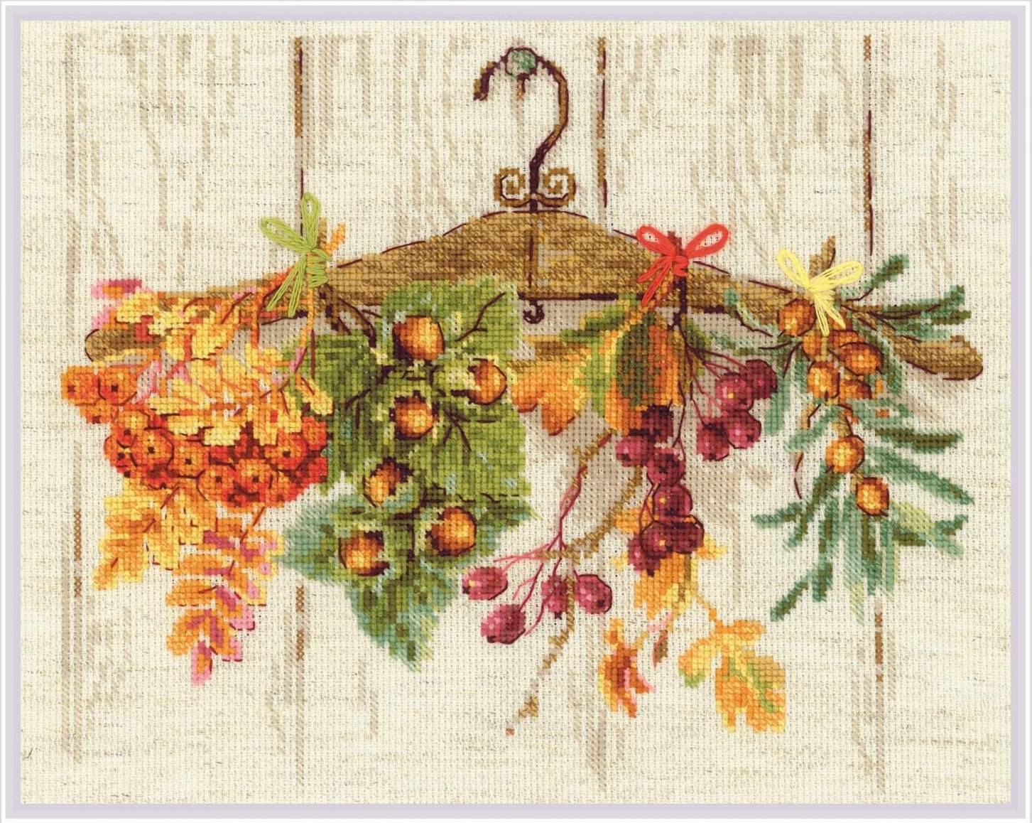 Counted cross stitch kits Etsy Counted Cross Stitch Kit Riolis 2037