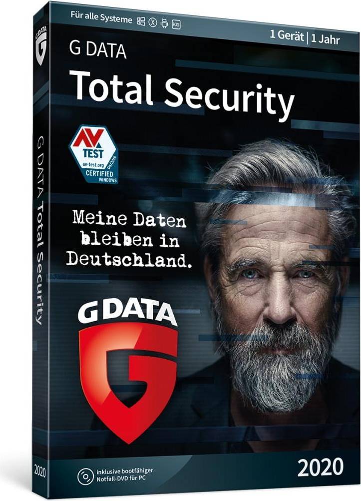 G Data TotalSecurity Multidevice 1 Year
