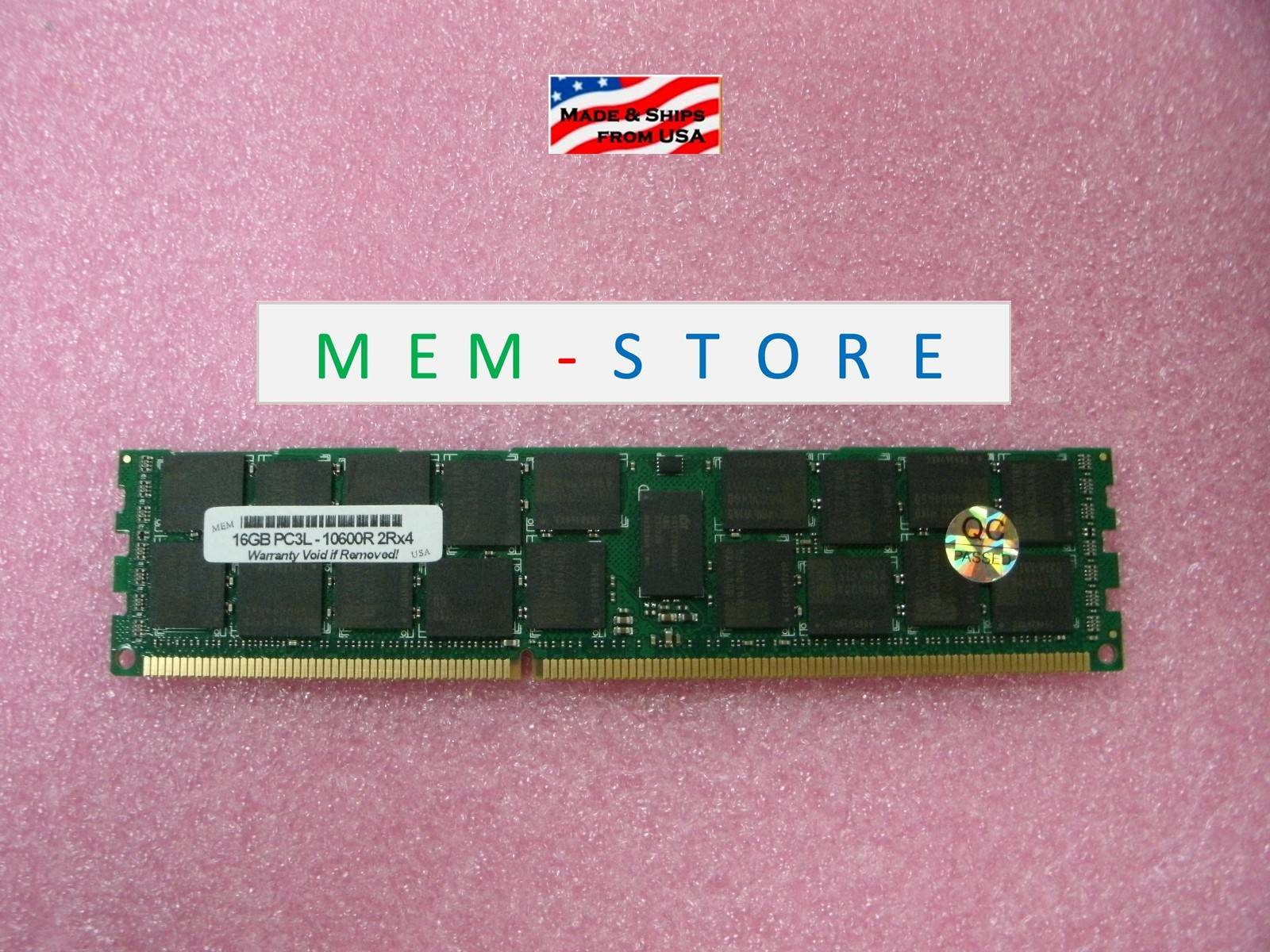 Memory Bay 16GB PC3L-10600 RDIMM RAM for Poweredge R320 R420 R620 R720XD R820