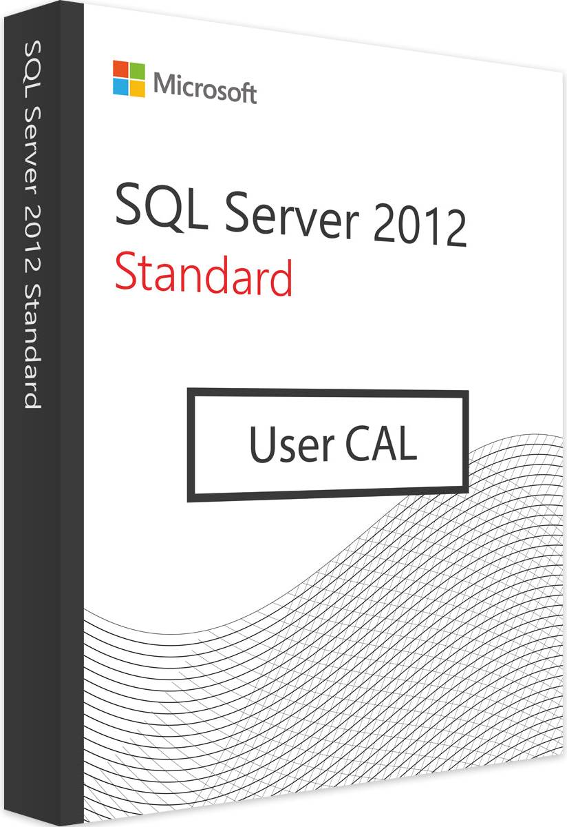 Microsoft SQL Server 2012 5 User CALs Lizenz