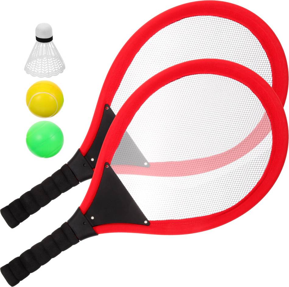 Portable Badminton Racket Set