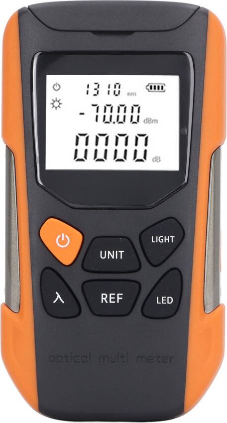 Precision Fiber Light Meter Universal Interface