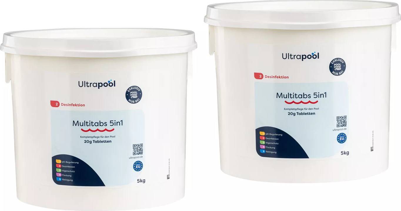 Ultrapool Mini 5 In 1 Multitabs 20 g