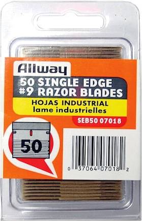 50 Pk Single Edge Razor Blades