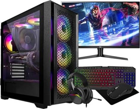 Computek Gaming PC Bundle RTX 3050 Graphics Card