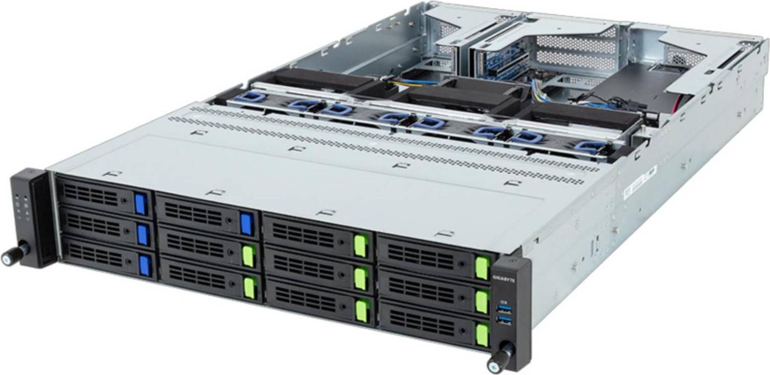 Gigabyte R263-Z35-AAF1 Rev-3.x 2U Single-Socket Rack Server